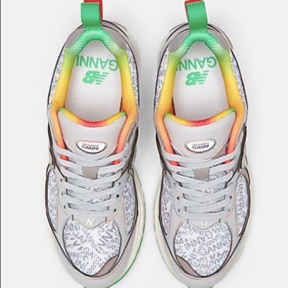 NWT 🔥TECH NEW BALANCE x GANNI RAINBOW🔥🔥 - Picture 2 of 6